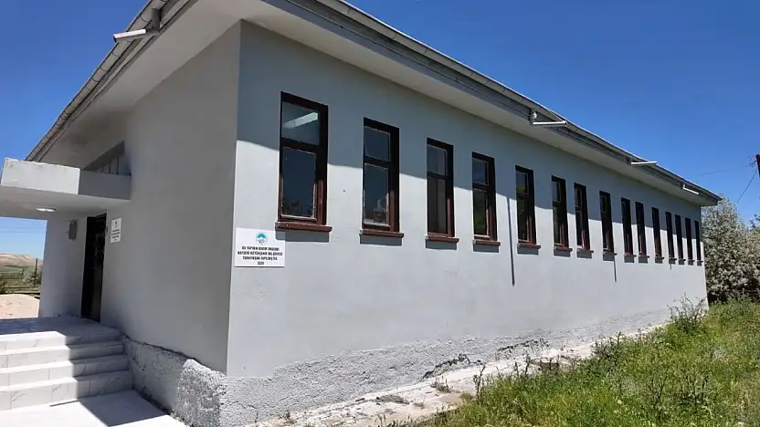 Kayseri Büyükşehir, Pınarbaşı Kaynar Mahallesi Taziye Evi'ni yeniledi