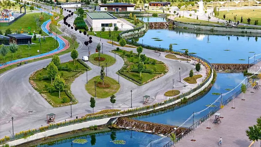 Kayseri çiçek bahçesine dönüşüyor