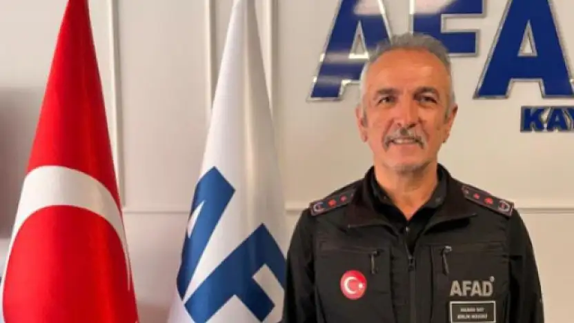 Kayseri'de AFAD İl Müdür Yardımcılığına Hasan Say getirildi