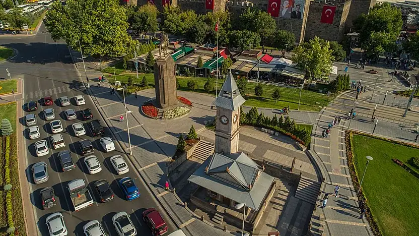Kayseri'de araç sayısı 534 bini aştı