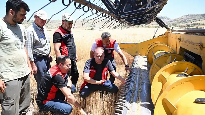 Kayseri'de hasat kaybının önüne geçmek için kontroller sürüyor
