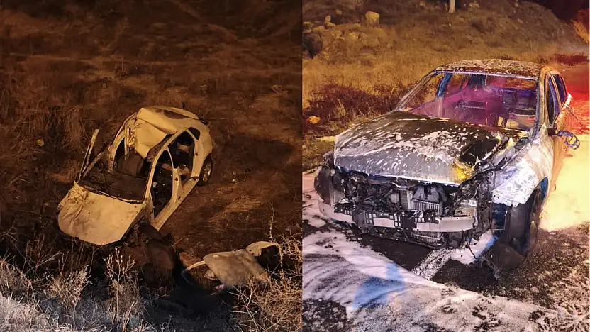 Kayseri'de iki otomobil çarpıştı: 2 yaralı