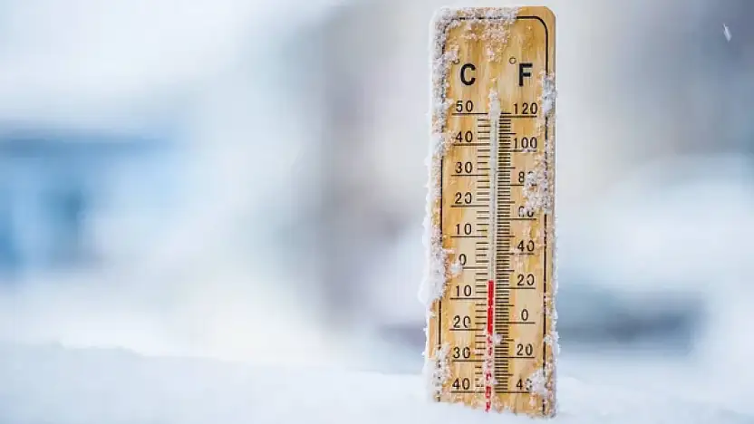 Kayseri'de soğuk alarmı: Sıcaklık eksi 16'ya düşecek