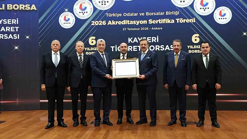 Kayseri Ticaret Borsası'ndan büyük başarı