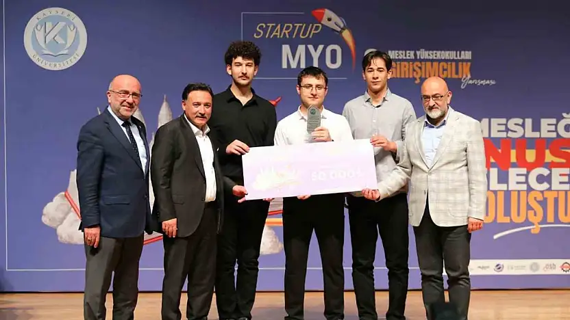 KAYÜ'de StartUpMYO 2026 Proje Yarışması'nın finali gerçekleştirildi