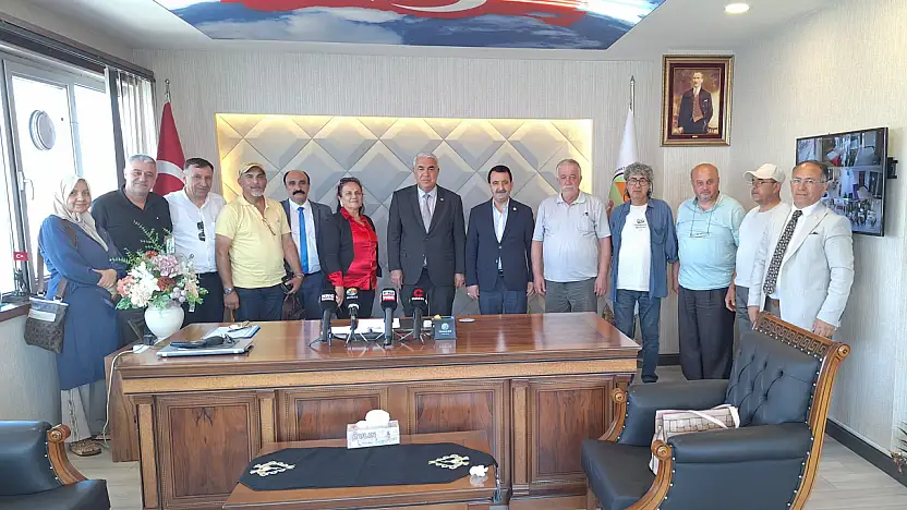 KMESOB Başkanı Kuybu, 18 ilden gelen gazetecileri ağırladı