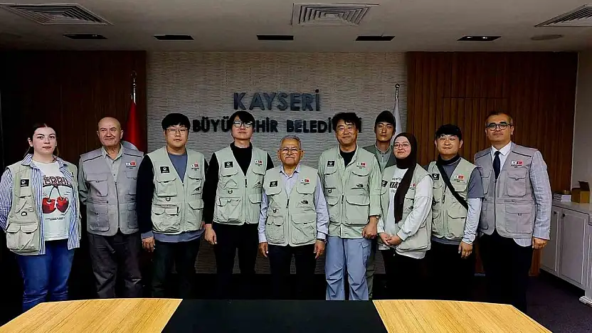 Kültepe'te uluslararası ilgi: Başkan Büyükkılıç Güney Kore heyetini kabul etti