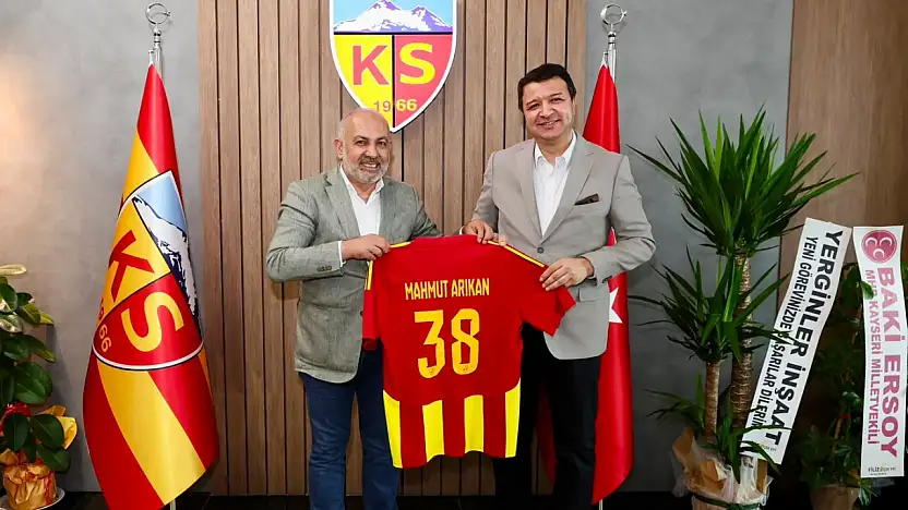 Mahmut Arıkan'dan Kayserispor yönetimine hayırlı olsun ziyareti