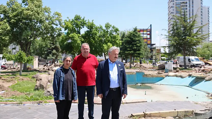 Melikgazi'den Hunat Mahallesi'ne yeni peyzaj hamlesi