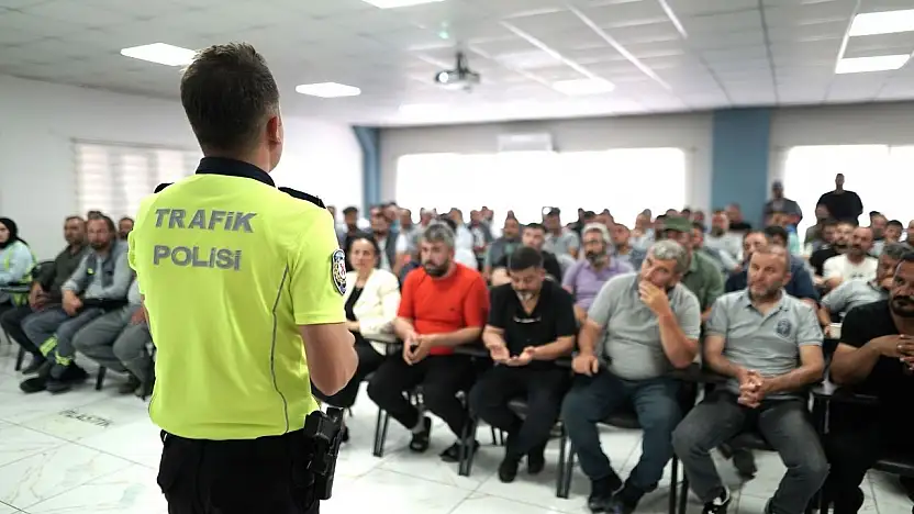 Melikgazi'den sahadaki personel için kapsamlı eğitim
