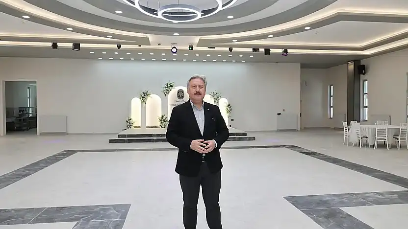 Melikgazi'den modern düğün salonu