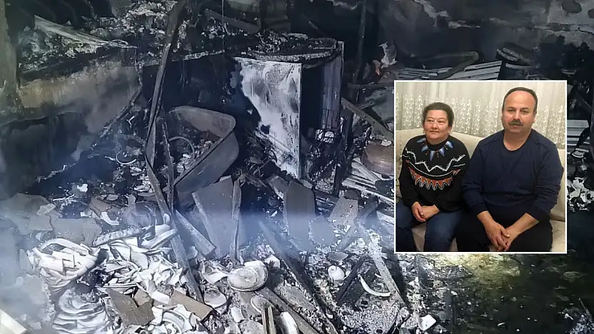 Mersin'de faili meçhul çözüldü: Yangında öldükleri sanılıyordu, emekli çift cinayete kurban gitmiş