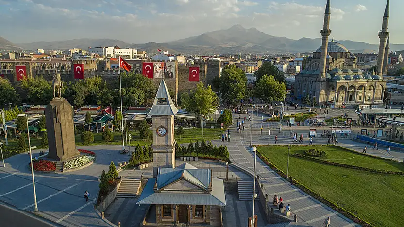 Meteorolojiden Kayseri için kuvvetli rüzgar ve fırtına uyarısı
