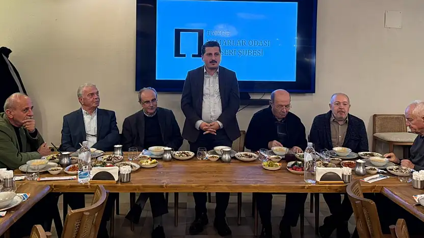 Mimarlar Odası Kayseri Şubesi'nden Vefa programı