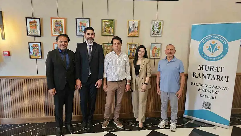 Kayseri'de öğrenciler hayallerini resmetti