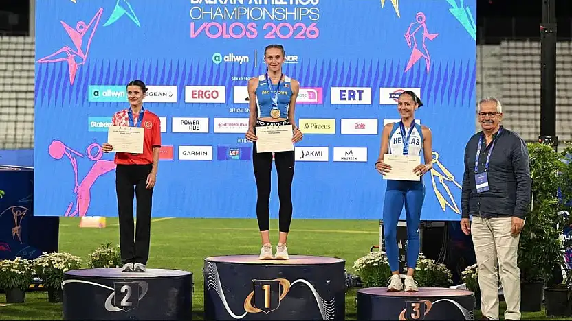 Olimpik sporcu Sümeyye Erol Balkan ikincisi oldu