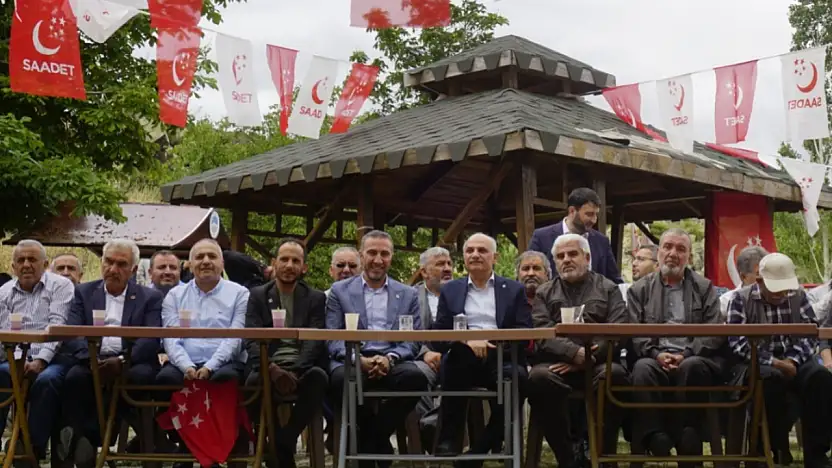 Saadet Partisi Bünyan'da geleneksel piknikte buluştu