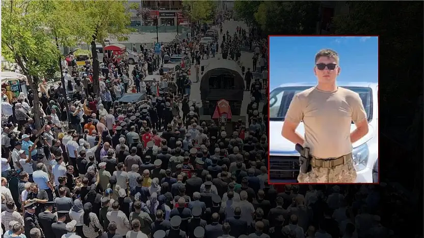 Şehit Abdurrahman Hilal'e memleketinde gözyaşlarıyla veda