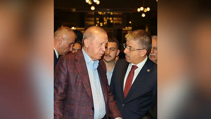 Vekil Çopuroğlu, Cumhurbaşkanı Erdoğan ile bir araya geldi