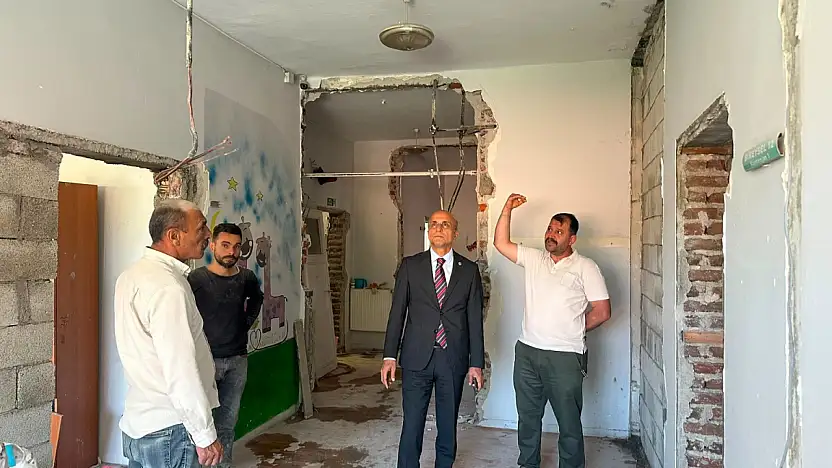 Vekil Genç, Yeni Parti Kayseri İl Başkanlığı binasını yerinde inceledi