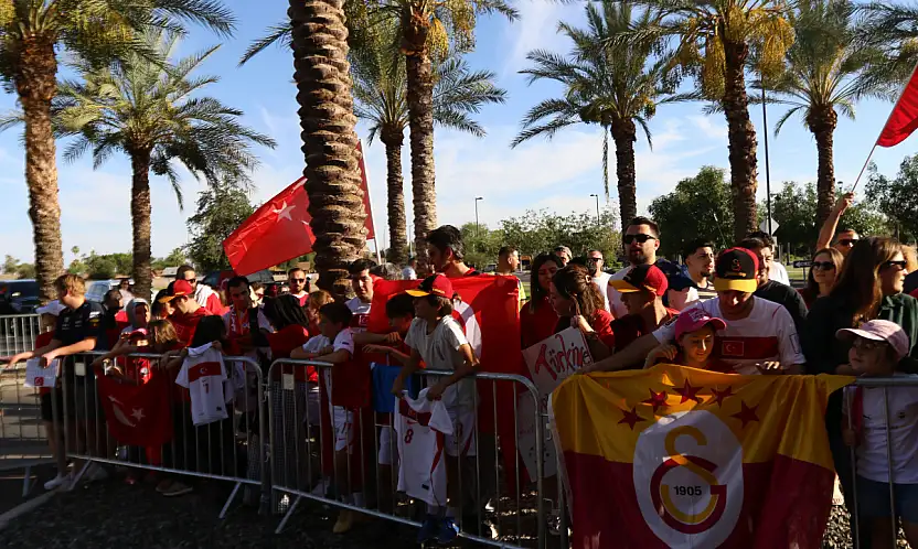 A Milli Futbol Takımı, Arizona'ya geldi