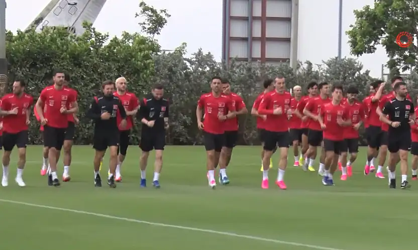 A Milli Futbol Takımı, Miami'deki ilk antrenmanını yaptı