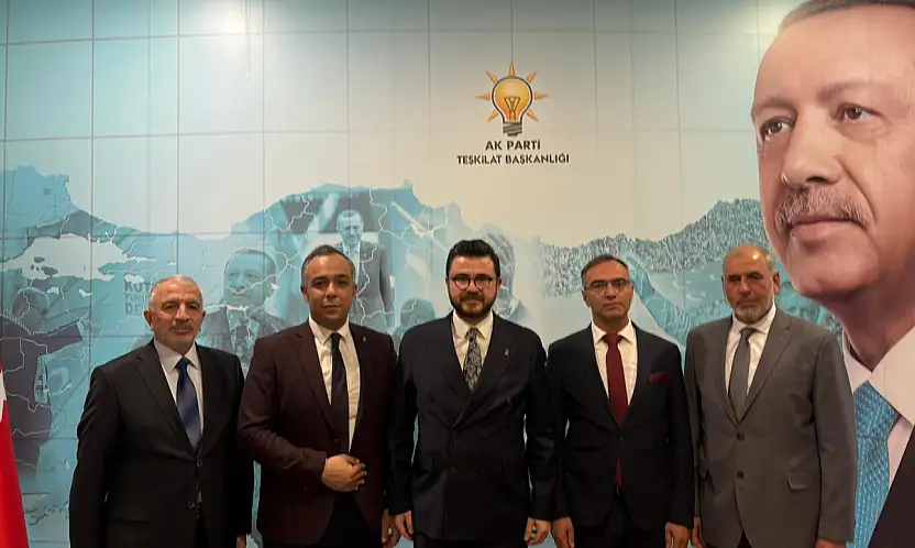 AK Parti'de 3 ilçe başkanlığına yeni atamalar yapıldı