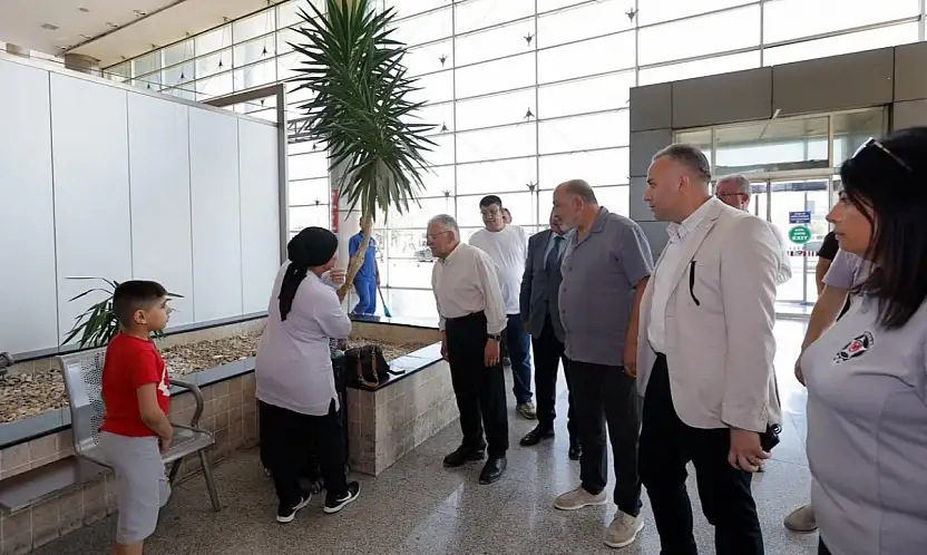 Başkan Büyükkılıç'tan Kayseri Şehir Terminali'ne ziyaret