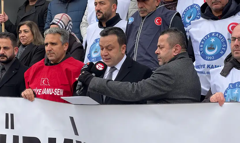 Başkan Sıdar: Enflasyon kadar zam değil, insanca yaşam istiyoruz