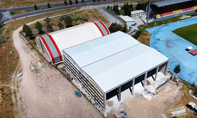 Çalışmalarda sona gelindi: Kayseri'ye 2 modern tenis kortu kazandırılıyor