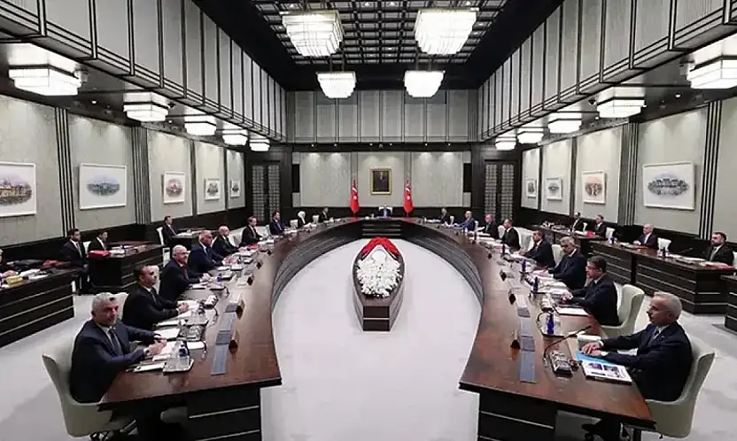 Cumhurbaşkanlığı Kabinesi, Erdoğan başkanlığında toplandı