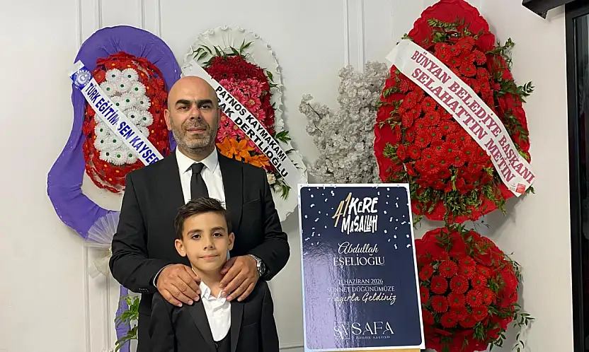 Eğitimci-Yazar Cezmi Eşelioğlu'nun mutlu günü