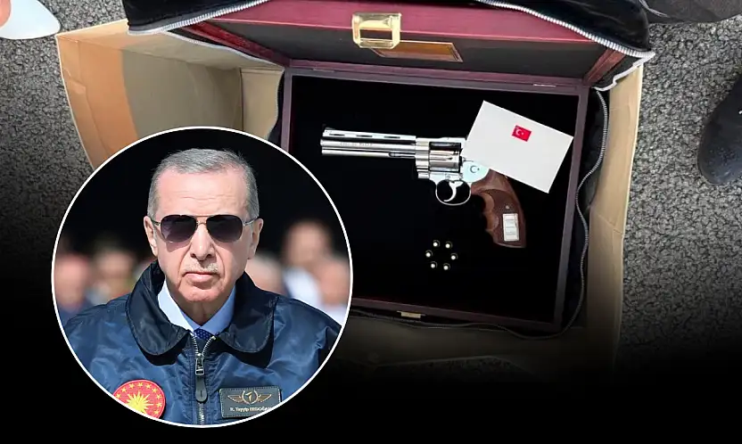 Erdoğan'ın NATO liderlerine hediye ettiği tabanca ortaya çıktı