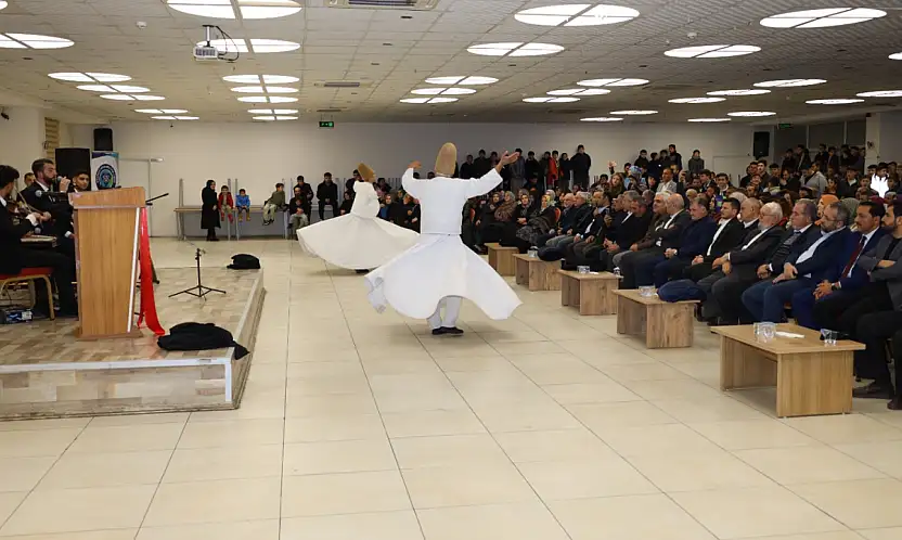 Hz. Mevlana vuslatının 752'nci yılında Yahyalı'da Şeb-i Arus programıyla anıldı