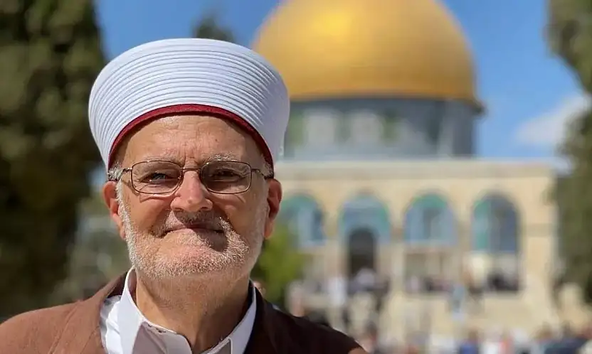 İşgalci İsrail'den Kudüs Müftüsü'ne Mescid-i Aksa yasağı