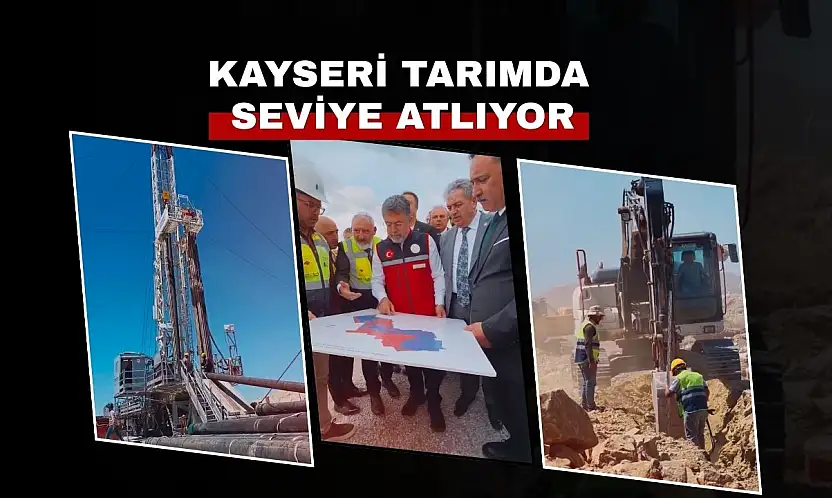 Kayseri, 35 bin tonluk dev projeyle tarımda yeni bir lige çıkıyor