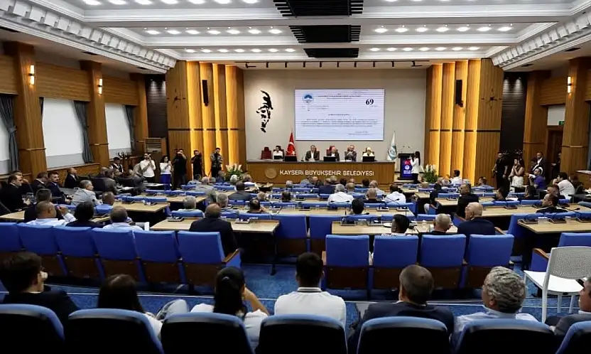 Kayseri Büyükşehir Meclisi'nde 69 gündem maddesi karara bağlandı