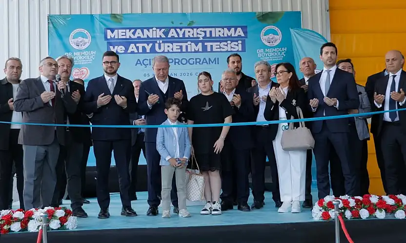Kayseri'de 1200 ton kapasiteli atık tesisi hizmete açıldı