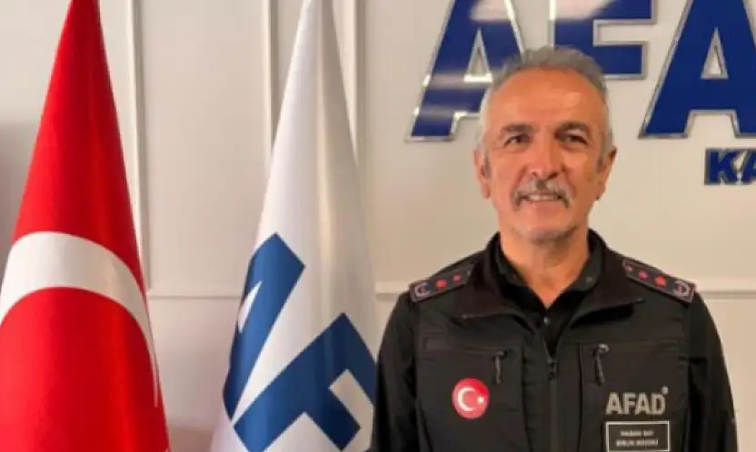 Kayseri'de AFAD İl Müdür Yardımcılığına Hasan Say getirildi