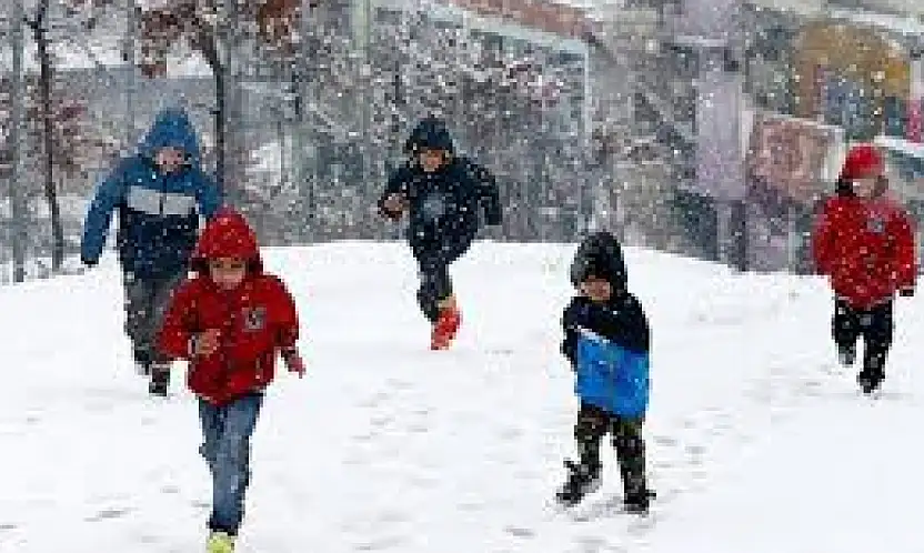 Kayseri'de iki ilçede okullar tatil edildi