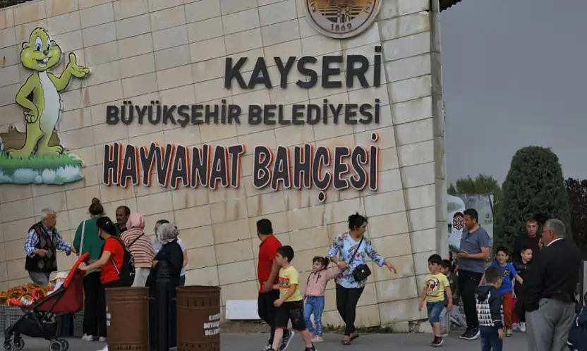 Kayseri Hayvanat Bahçesi 15 Temmuz'da ücretsiz