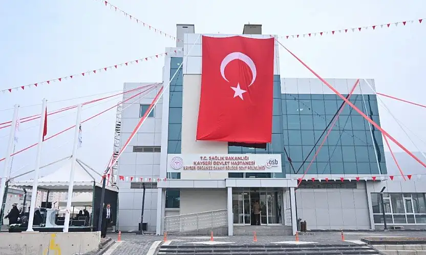 Kayseri OSB Sağlık Merkezi törenle hizmete açıldı