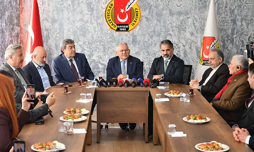 Kayseri protokolünden KGC'ye 10 Ocak ziyareti