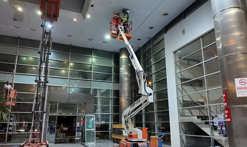 Kayseri Şehir Terminali'nde yenileme çalışmaları başladı