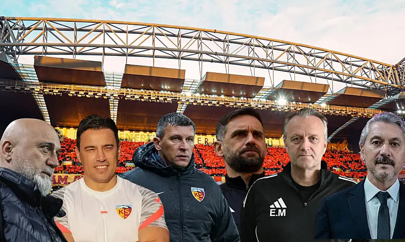 Kayserispor'da 12 Sezonda 25 Teknik Direktör Değişikliği