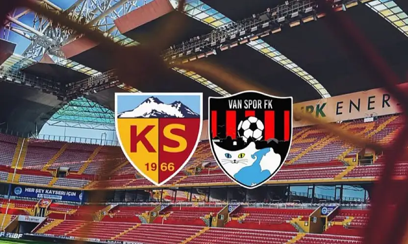 Kayserispor, Vanspor ile 9 Ağustos'ta karşılaşacak