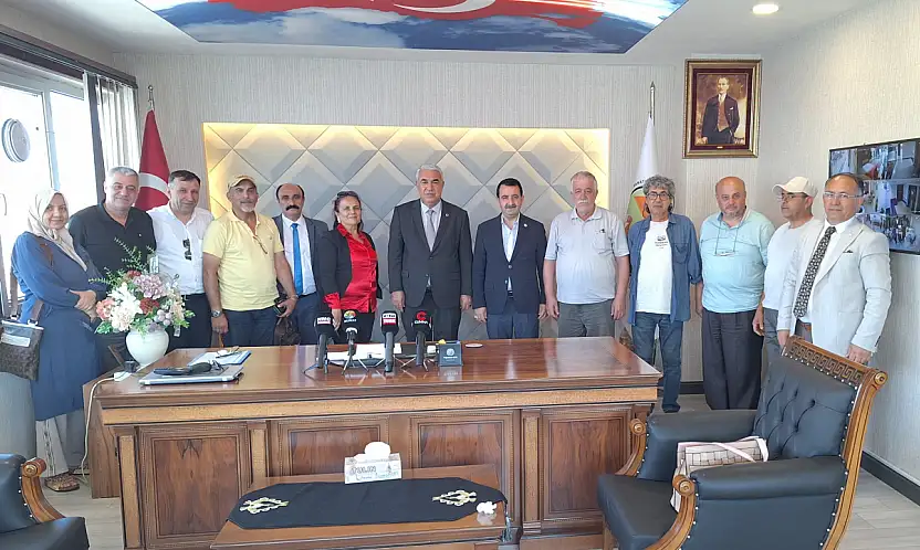 KMESOB Başkanı Kuybu, 18 ilden gelen gazetecileri ağırladı