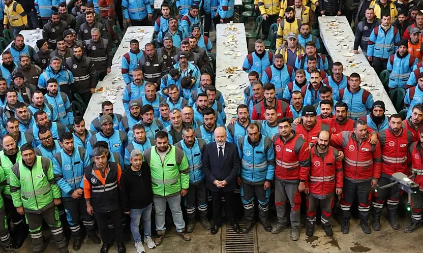 Kocasinan'da belediye işçilerine 52 yevmiye müjdesi