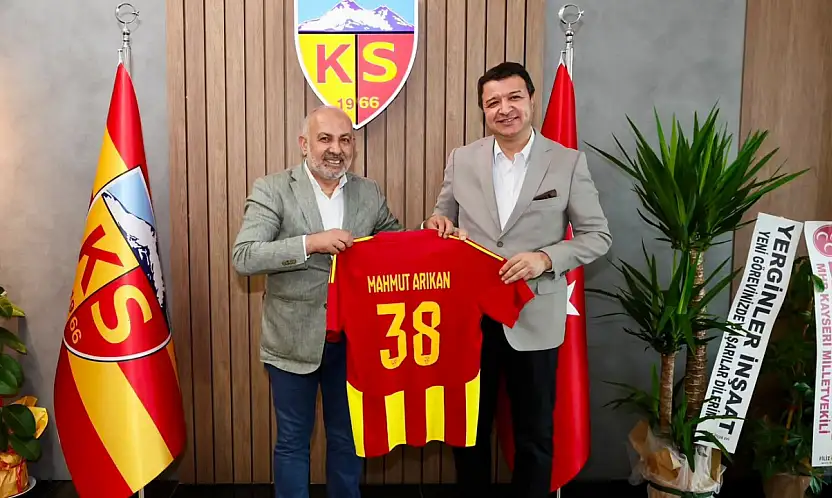 Mahmut Arıkan'dan Kayserispor yönetimine hayırlı olsun ziyareti