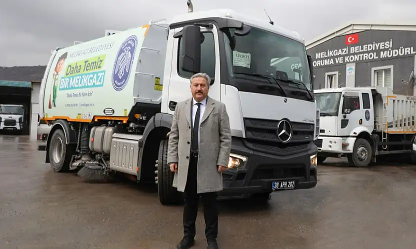 Melikgazi Belediyesi'nden araç filosuna yatırım
